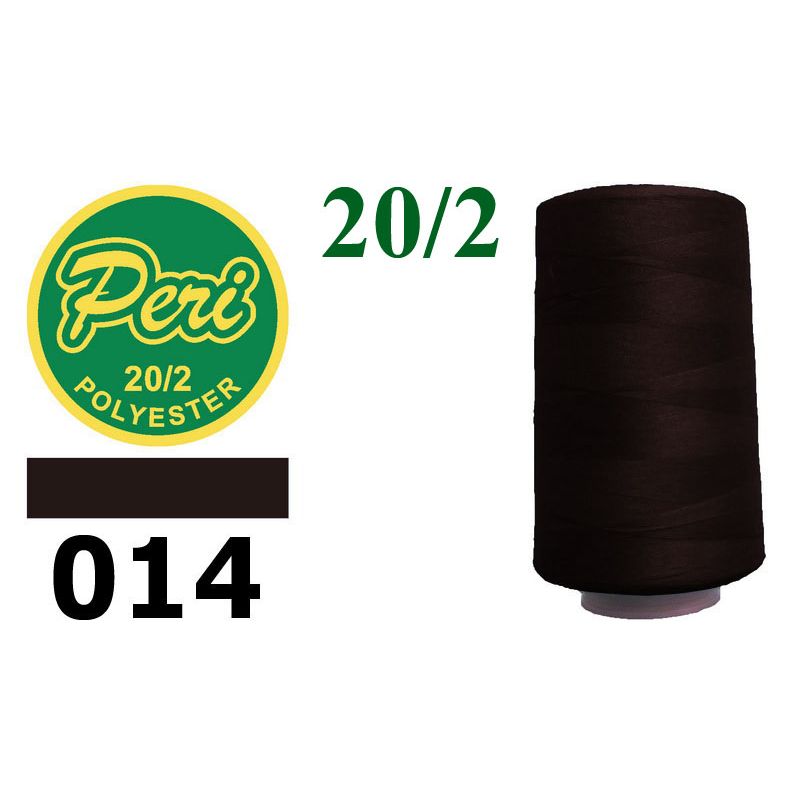 Нитки для шитья 100% полиэстер, 20/2, (0014), 3500 ярдов, баклажан