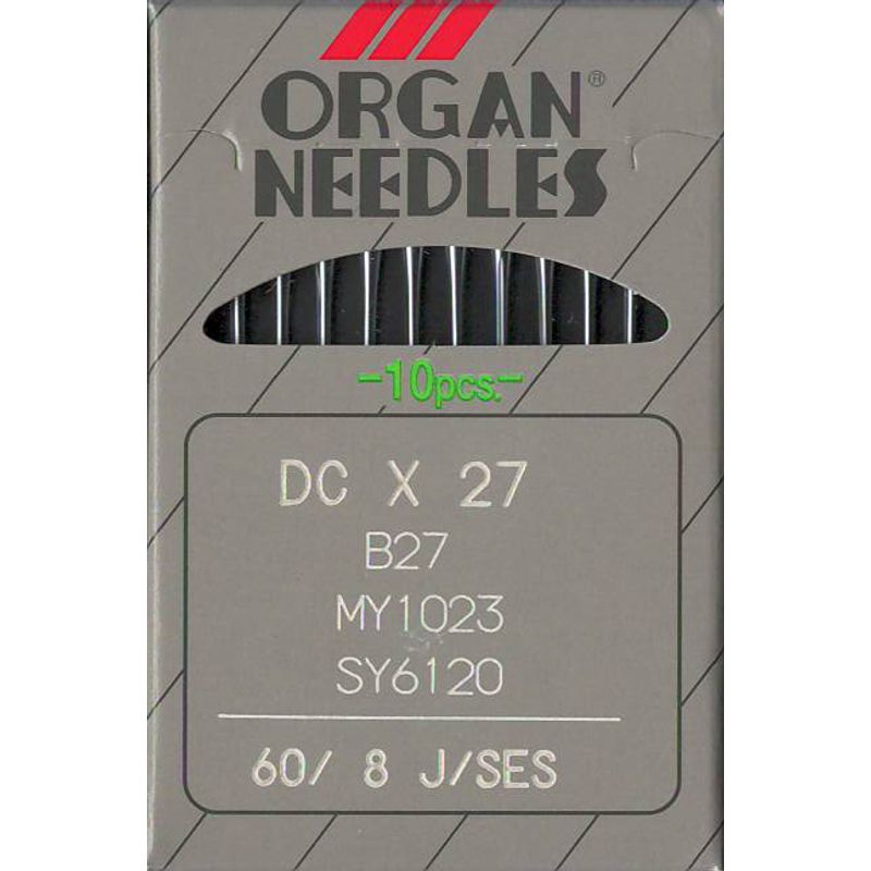 Иглы B27 FFG / SES, № 60, OR, (81x1, DCx27, DCx1, MY1023, SY6120), 1уп. = 10шт