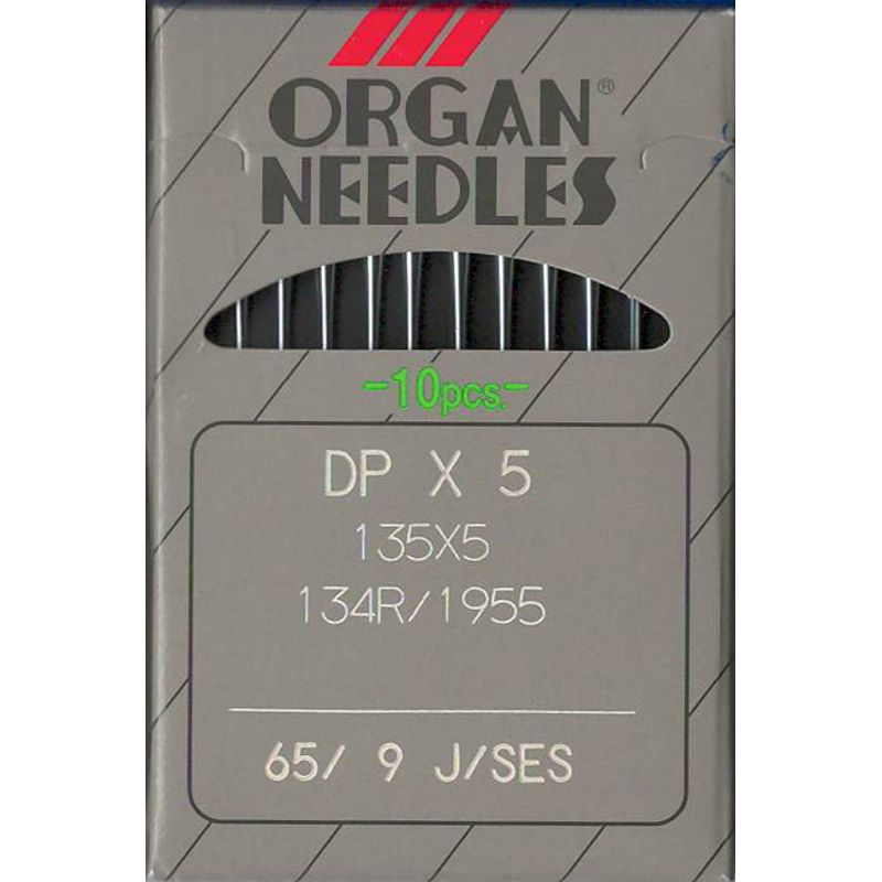 Иглы 134 FFG / SES, № 65, OR, (DPx5, 135x5, 135x7, 797, SY1955), 1уп. = 10шт