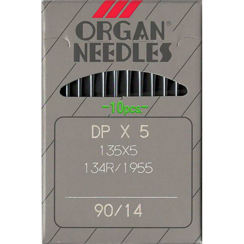 Иглы 134 R, № 90, OR, (DPx5, 135x5, 135x7, 797, SY1955), 1уп. = 10шт