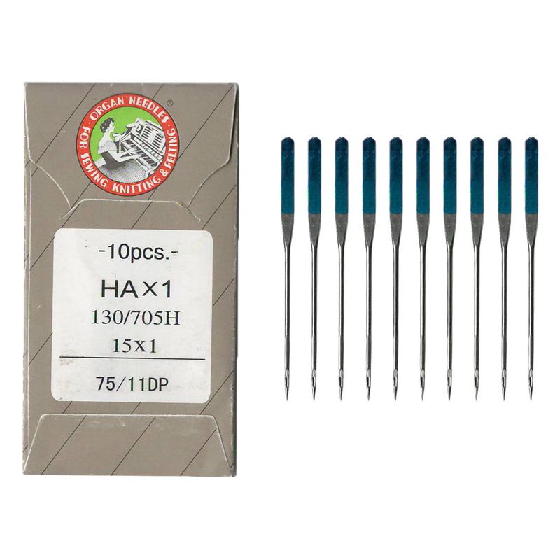 Иглы для вышивания № 75, OR, 130/705 H-E, (HAx1DP), 1уп. = 10шт, бумага