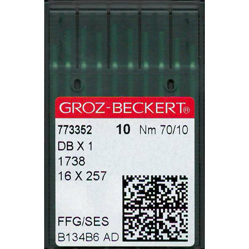 Иглы DBx1 FFG/SES, № 70, GB, (1738, 16x257, 71x1, 16x231, 287WH, DBx257), 1 уп.=10 шт.