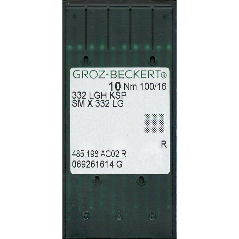 Иглы 332LGH KSP R, №100, GB, (SMx332LG), 1 уп.=10 шт.