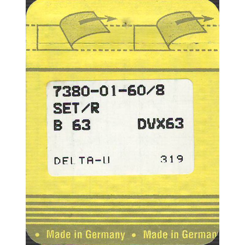 Иглы B63 R, №60, SG, (1280KSP, DVx63), 1уп. =10шт