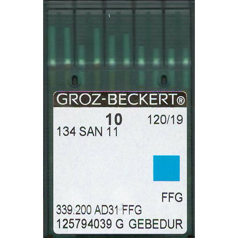 Иглы 134 MR/SAN11 FFG/SES GEBEDUR, №120, GB, (DPX5MR, 1955MR), 1уп. =10шт