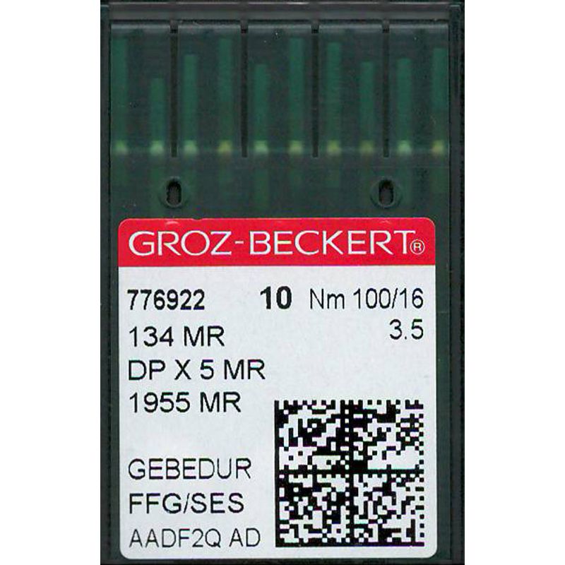 Иглы 134 MR/SAN11 FFG/SES GEBEDUR, №100, GB, (DPX5MR, 1955MR), 1уп. =10шт