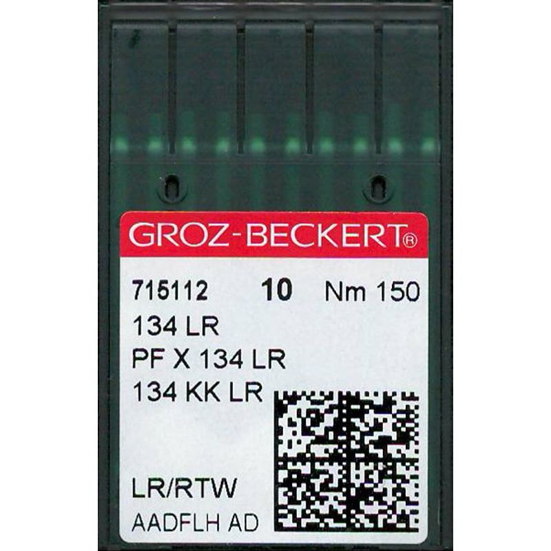 Иглы 134 LR/RTW, №150, GB, (135x8, PFx134, 797), 1 уп.=10 шт.