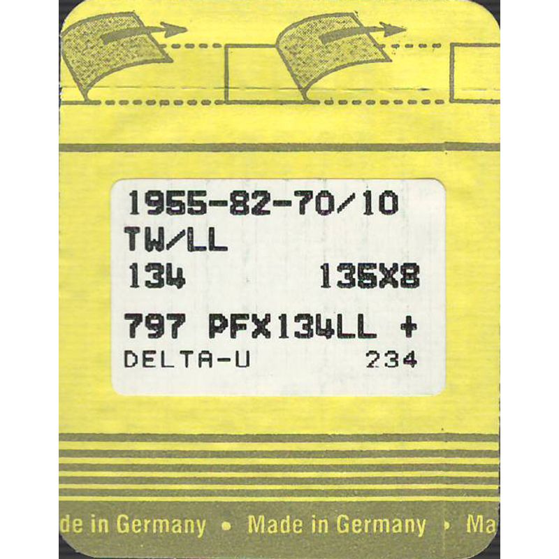 Иглы 134LLCR LL/TW, №70, SG (135x8TW), 1уп. =10шт