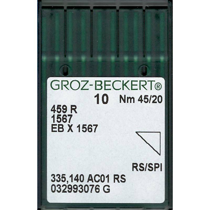 Иглы 459R RS/SP, № 45, GB, (1567, EBx1567), 1 уп.=10 шт.