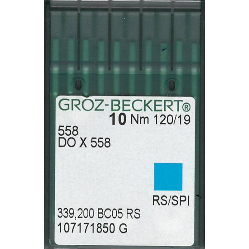 Иглы 558 RS/SPI, №120, GB, (DOx558), 1 уп.=10 шт.