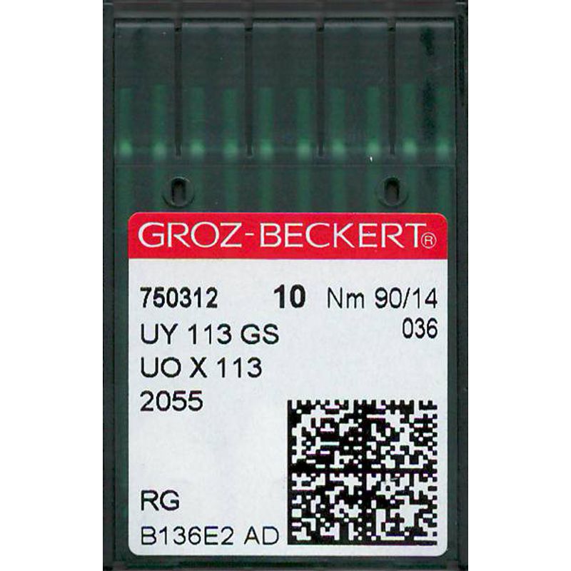 Иглы UY113GS RG, № 90, GB, (2055, UOx113GS), 1 уп.=10 шт.