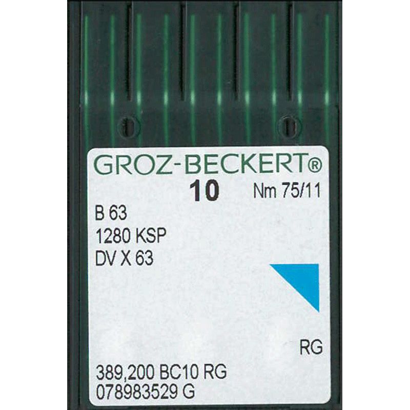 Иглы B63 RG, № 75, GB, (1280KSP, DVx63), 1 уп.=10 шт.