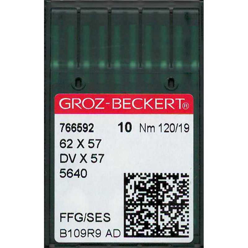 Иглы 62x57 FFG/SES, №120, GB, (5640, DVx57), 1 уп.=10 шт.