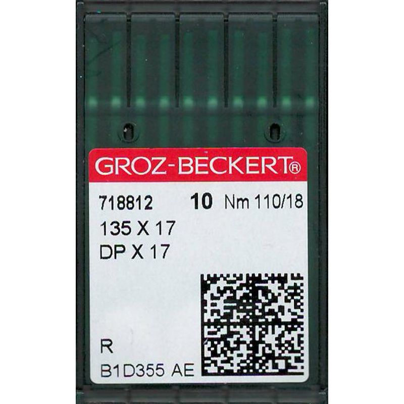 Иглы 135x17 R, №110, GB, (DPX17), 1 уп.=10 шт.