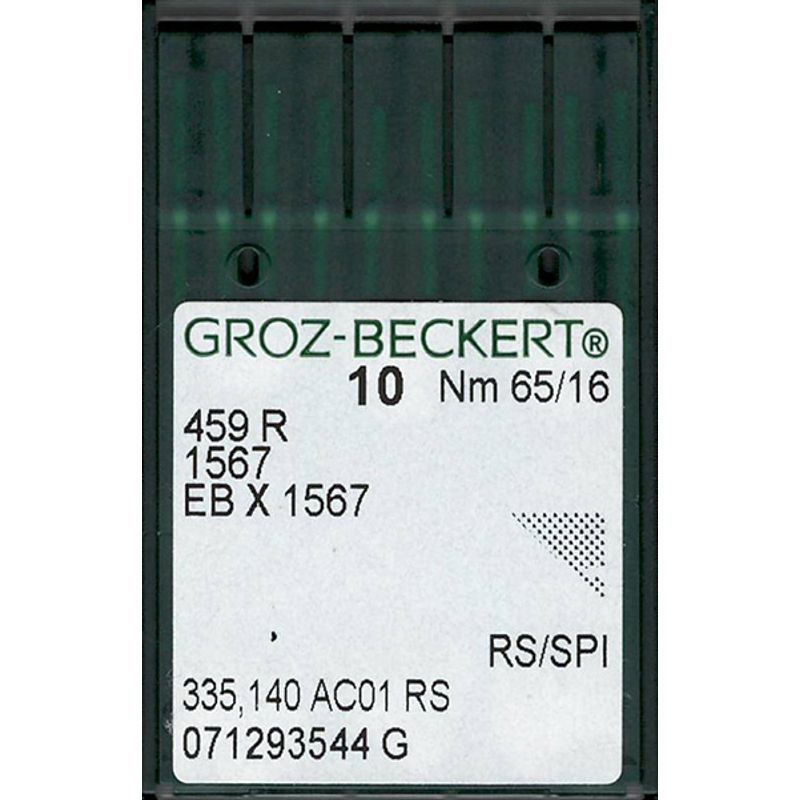 Иглы 459R RS/SP, № 65, GB, (1567, EBx1567), 1 уп.=10 шт.