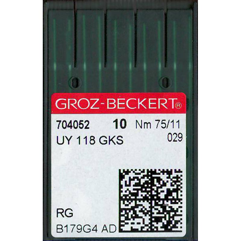 Иглы UY118GKS RG, № 75, GB, (), 1 уп.=10 шт.