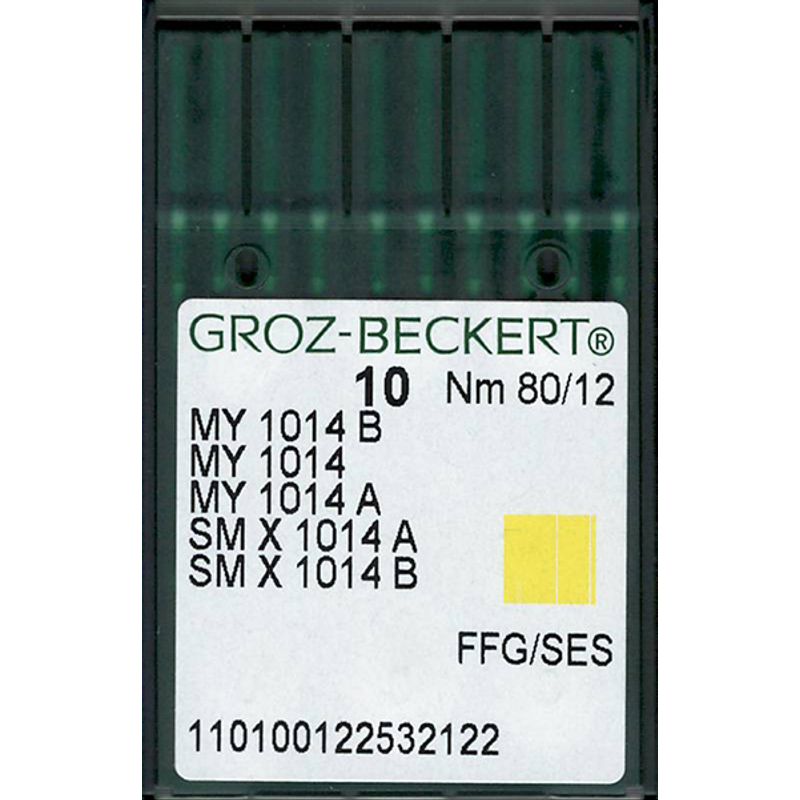 Иглы MY1014B FFG/SES, №80, GB, (MY1014, MY1014A, SMx1014A, SMx1014B), 1 уп.=10 шт.
