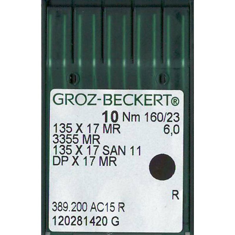 Иглы 135X17MR, N160, GB, (DPx17), 1 уп.=10 шт.