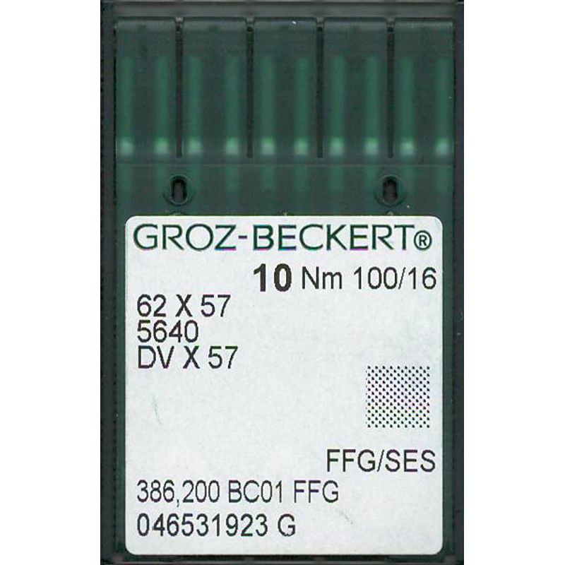 Иглы 62x57 FFG/SES, №100, GB, (5640, DVx57), 1 уп.=10 шт.