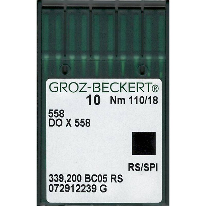 Иглы 558 RS/SPI, №110, GB, (DOx558), 1 уп.=10 шт.