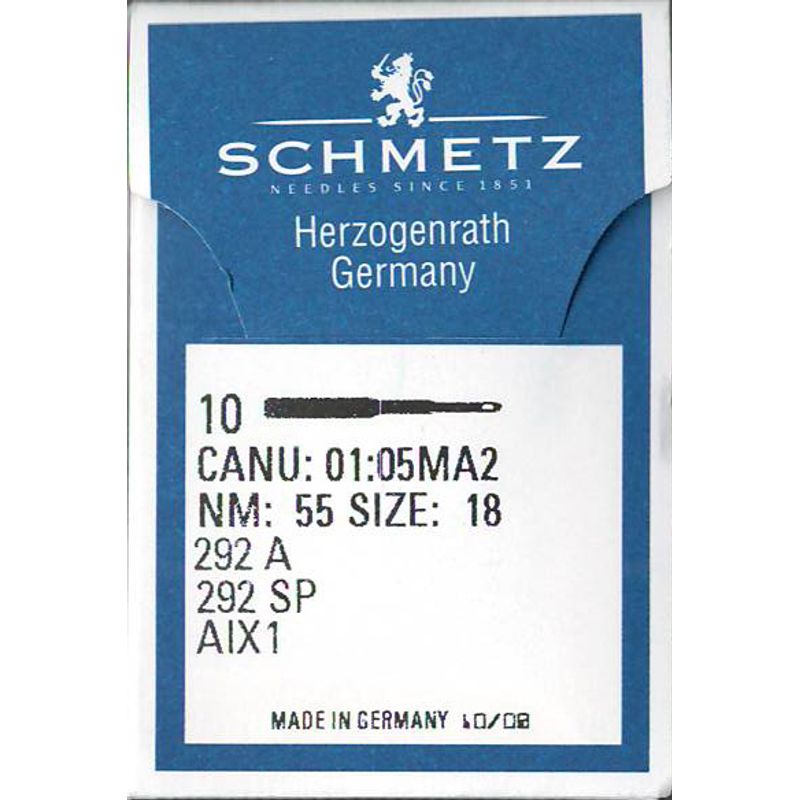 Иглы 292A, № 55, SC, (292SP, AIX1, 176x11), уп. =10шт