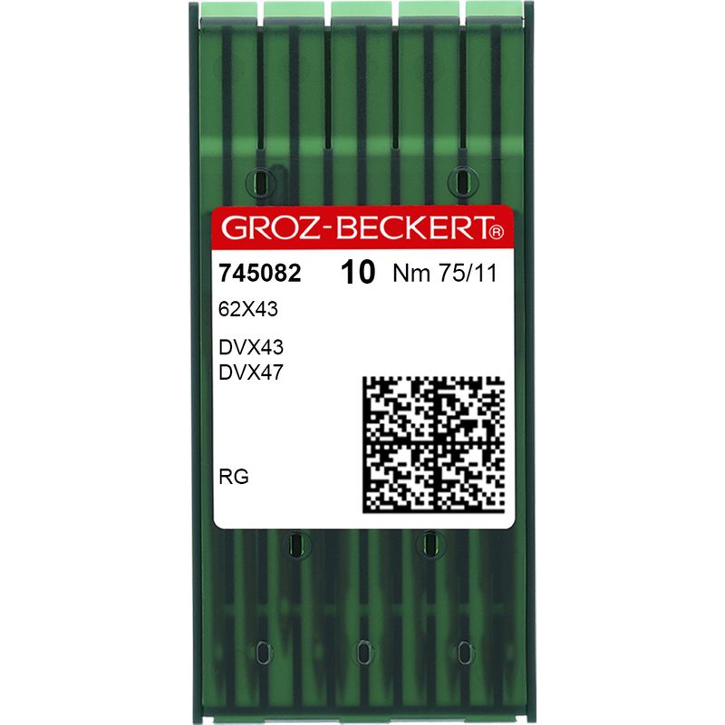 Иглы 62X43 FFG/SES, №75, GB, (DVx43), 1 уп.=10 шт.