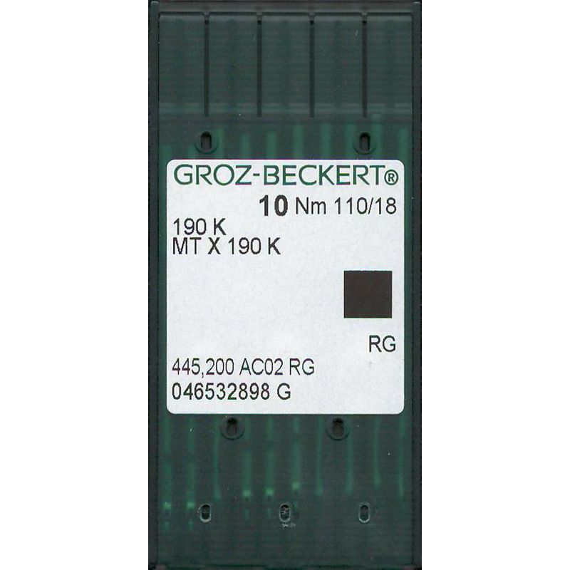 Иглы 190K RG, №110, GB, (MTx190K), 1 уп.=10 шт.