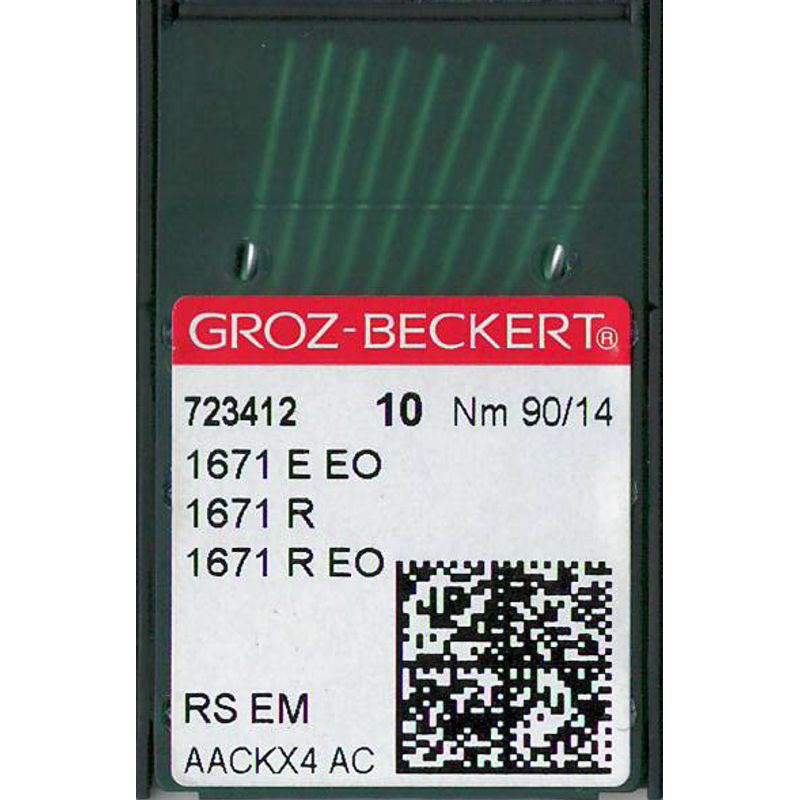 Иглы 1671E EO, № 90, GB, (1671R), 1 уп.=10 шт.