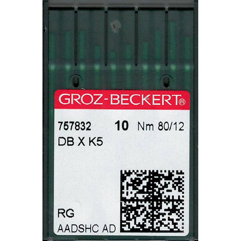 Иглы DBxK5 RG, № 80, GB, (), 1 уп.=10 шт.