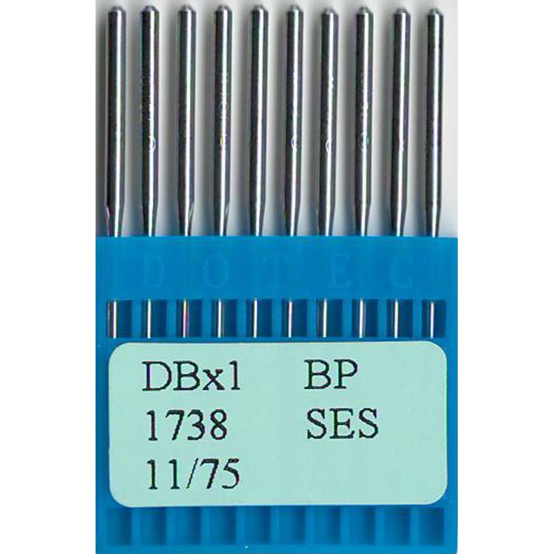 Иглы DBx1 FFG/SES, № 75, DO, (1738, 16x257, 71x1, 16x231, 287WH, DBx257), 1 уп.=10 шт.
