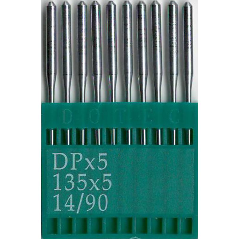 Иглы 134 R, № 90, DO, (DPx5, 135x5, 135x7, 797, SY1955), 1 уп.=10 шт.