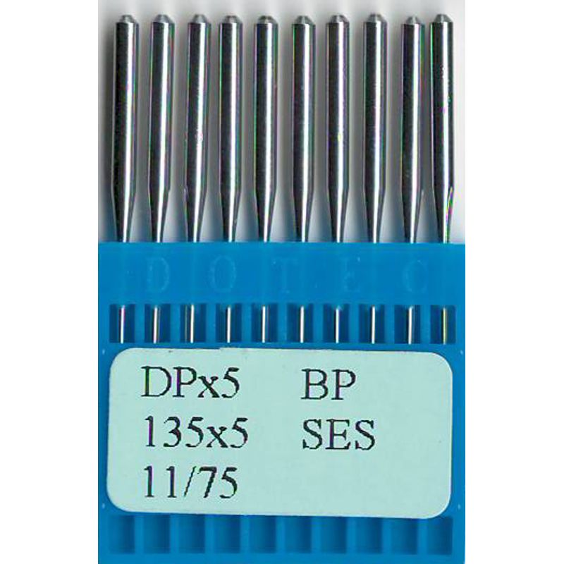 Иглы 134 FFG/SES, № 75, DO, (DPx5, 135x5, 135x7, 797, SY1955), 1 уп.=10 шт.