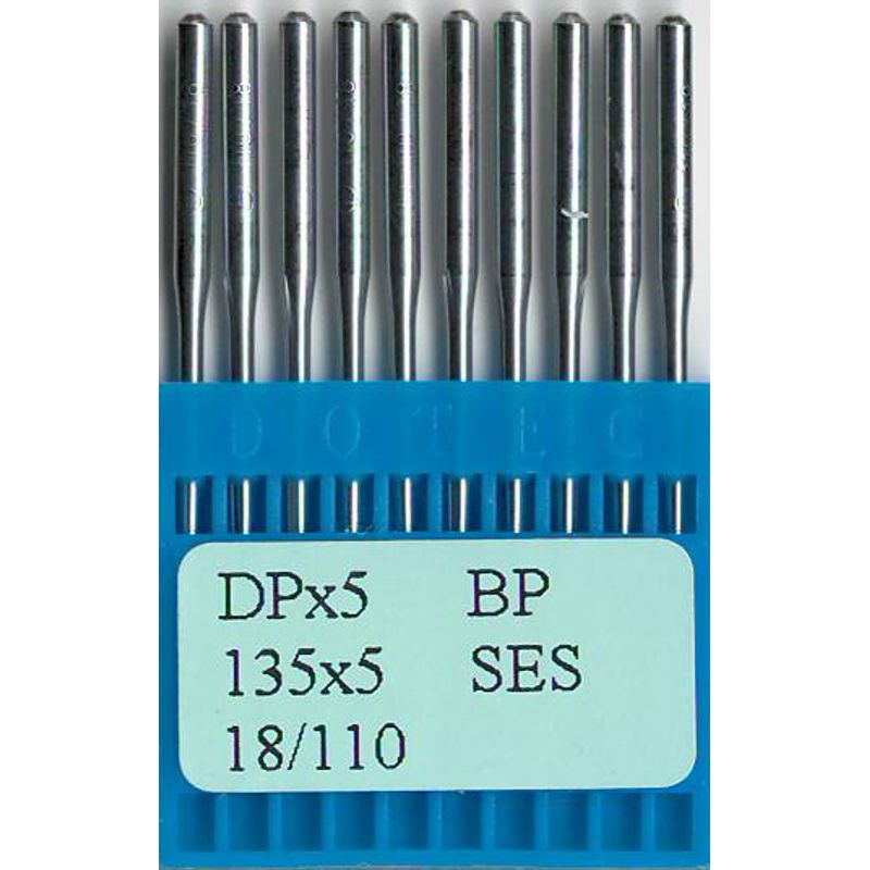 Иглы 134 FFG/SES, №110, DO, (DPx5, 135x5, 135x7, 797, SY1955), 1 уп.=10 шт.