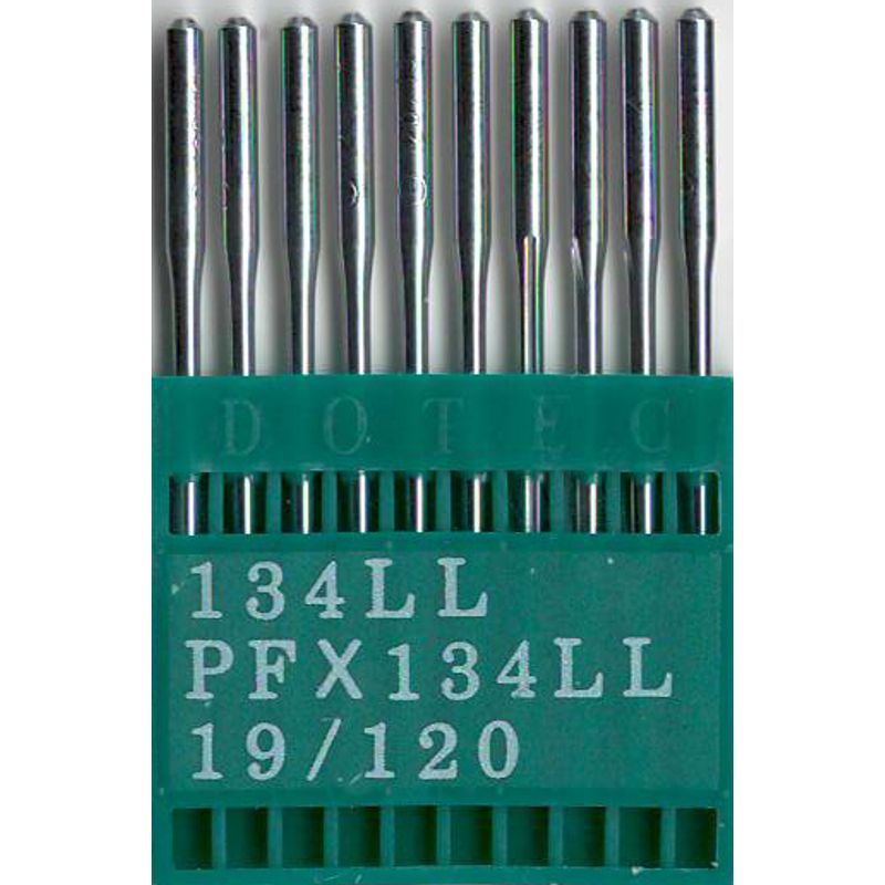 Иглы 134LLCR LL/TW, №120, DO, (135x8TW, 134 LL, 134КК), 1 уп.=10 шт.