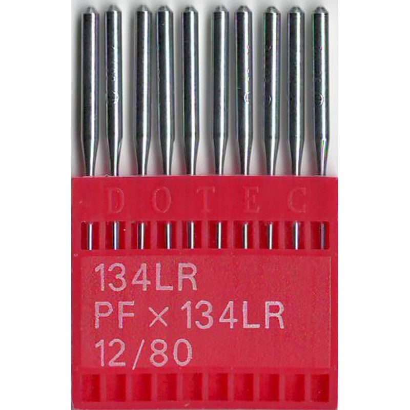 Иглы 134 LR/RTW, № 80, DO, (135x8, PFx134, 797), 1 уп.=10 шт.
