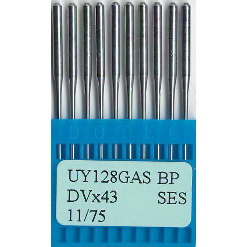 Иглы UY128GAS FFG/SES № 75, DO, (UY128GBS, 1280, 149x3, 149x31, TVx3), 1уп. =10шт