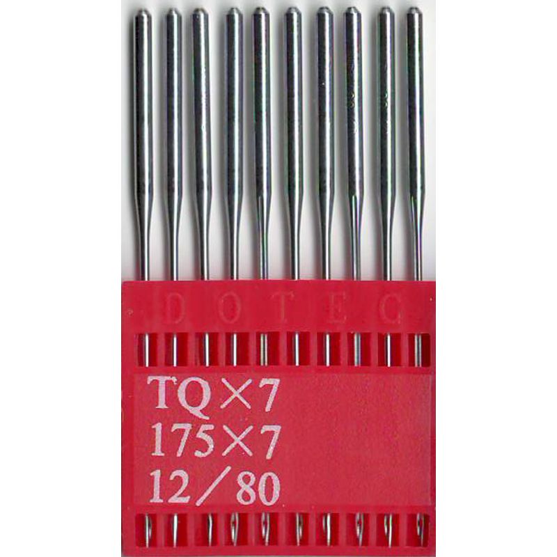 Иглы 2091 R, № 80, DO, (175X7, TQx7, 29L, 2091LGK), 1 уп.=10 шт.