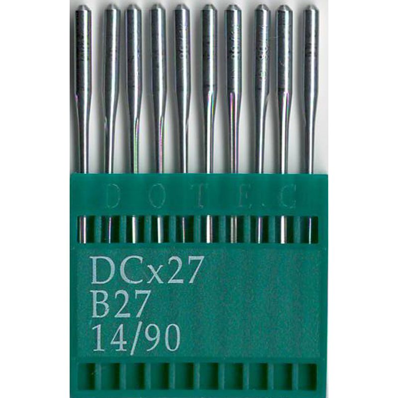 Иглы B27 R, № 90, DO, (81x1, DCx27, DCx1, MY1023, SY6120), 1 уп.=10 шт.