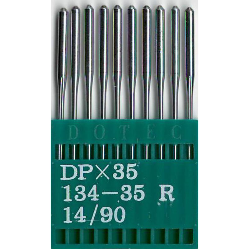 Иглы 134-35 R, № 90, DO, (2134-35, 2134-85, DPx35, DPx85), 1 уп.=10 шт.