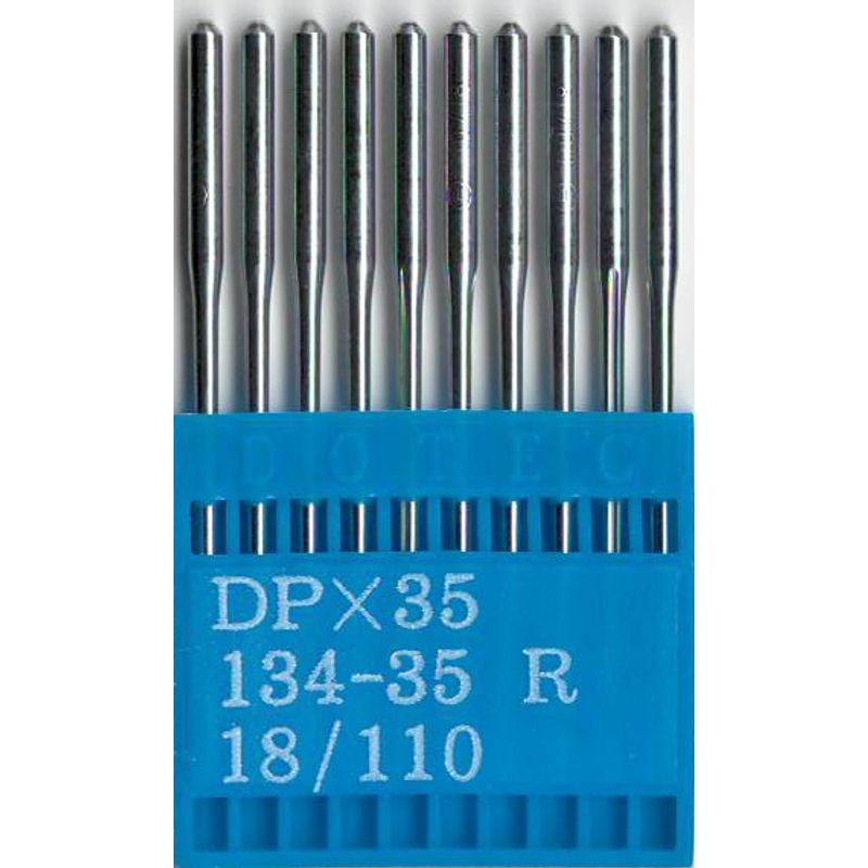 Иглы 134-35 R, №110, DO, (2134-35, 2134-85, DPx35, DPx85), 1 уп.=10 шт.