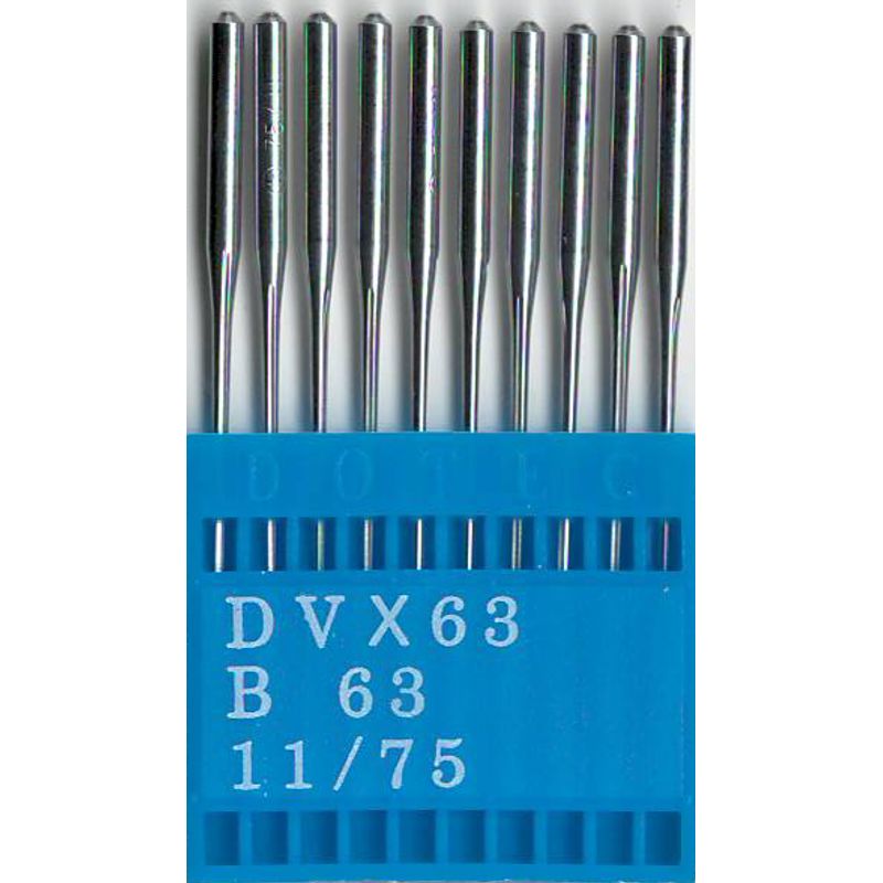 Иглы B63 R, № 75, DO, (1280KSP, DVx63), 1 уп.=10 шт.