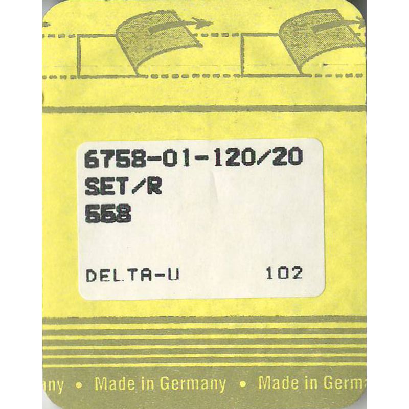 Иглы 558 SET/R №120, SG, (DOx558), 1уп. =10шт