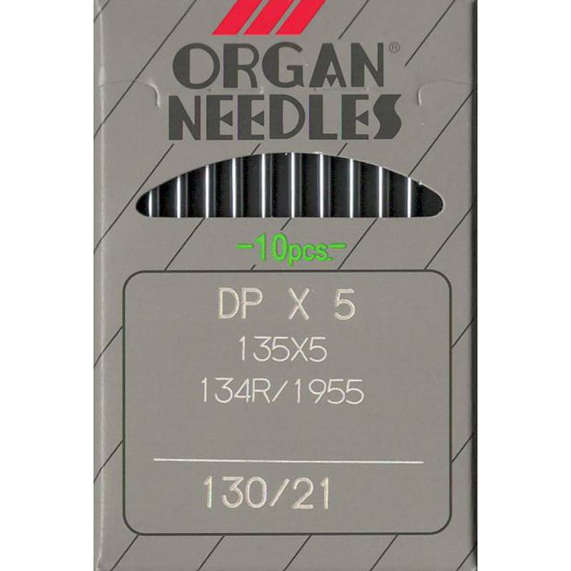 Иглы 134 R, №130, OR, (DPx5, 135x5, 135x7, 797, SY1955), 1уп. = 10шт