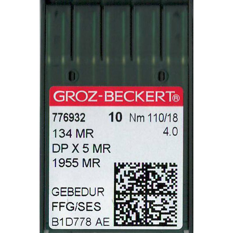 Иглы 134 MR/SAN11 FFG/SES GEBEDUR, №110, GB, (DPX5MR, 1955MR), 1уп. =10шт