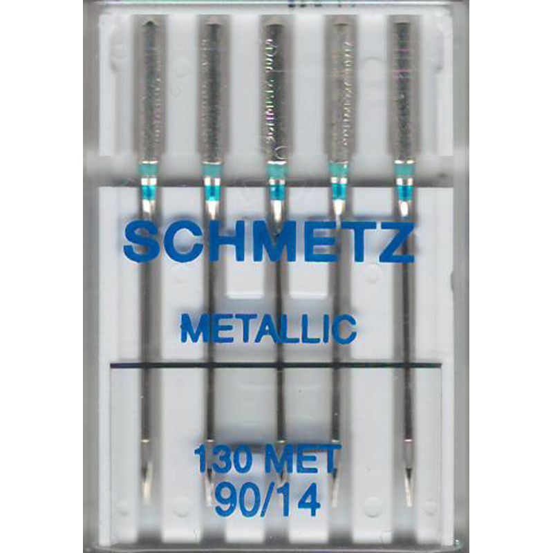 Иглы для нитки металлик № 90/14, SC, (130 MET), 1 уп.=5 шт.