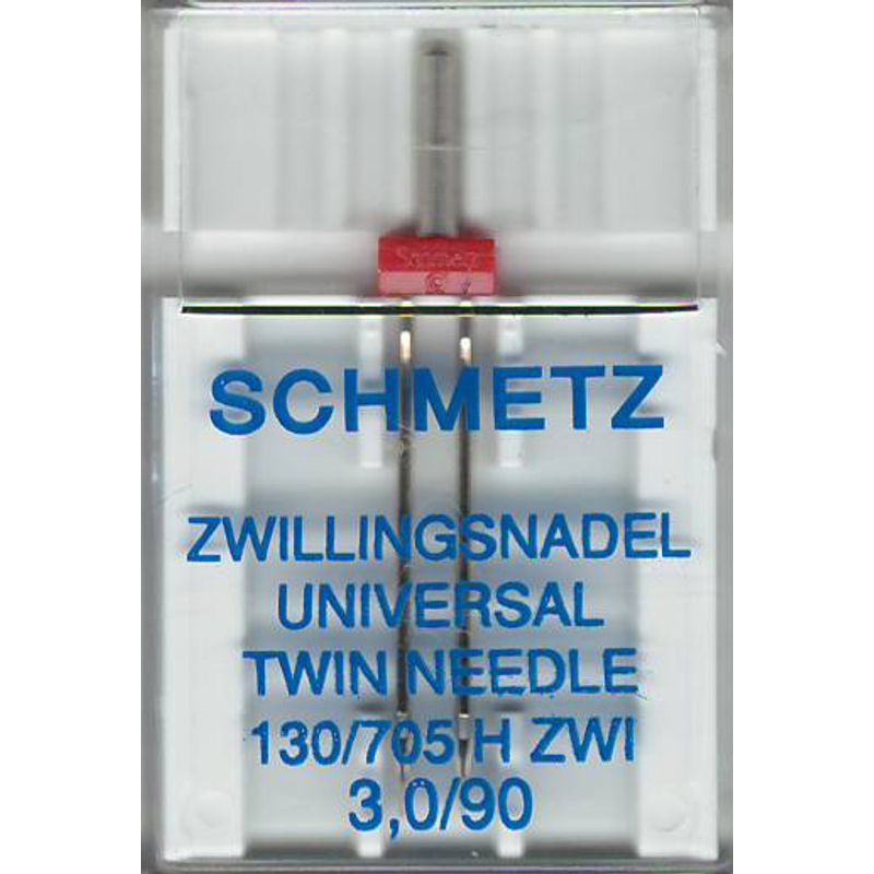 Иглы универсальные двойные №3, 0/90, SC, (130/705 H ZWI), 1 уп.=1шт