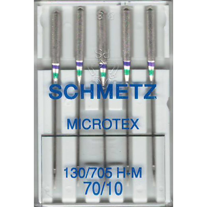 Иглы для шелка и микрофазы № 70/10, SC, (130/705 H-M), 1 уп.=5 шт.