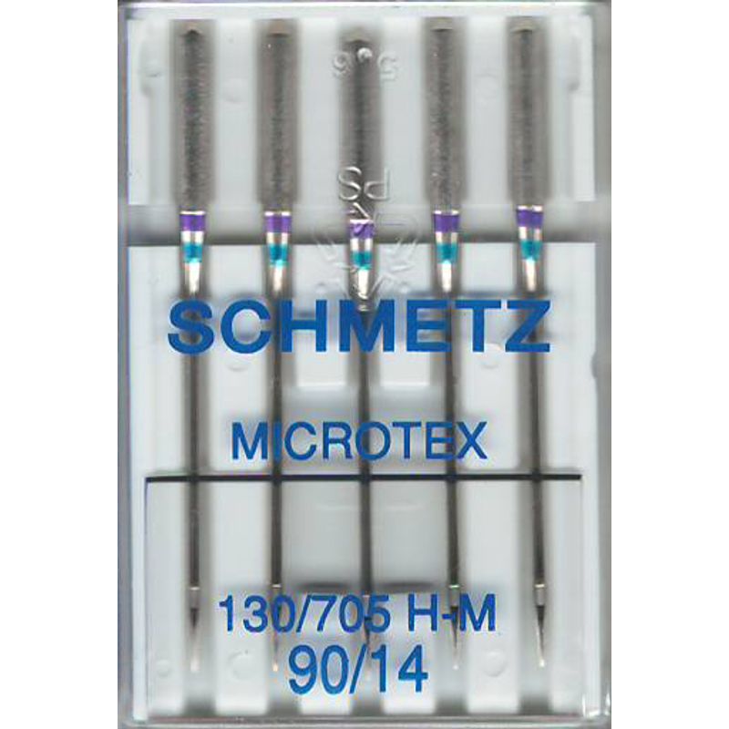 Иглы для шелка и микрофазы № 90/14, SC, (130/705 H-M), 1 уп.=5 шт.