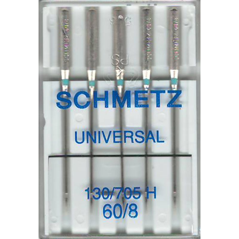 Иглы универсальные № 60/8, SC, (HAx1, 130/705H), 1 уп.=5 шт.