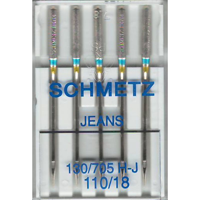 Иглы для джинса № 110/18, SC, (130/705H-J), 1 уп.=5 шт.